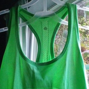 Green Lululemon tanktop